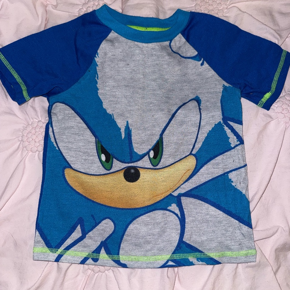 Sonic the Hedgehog Blue Pajama Set